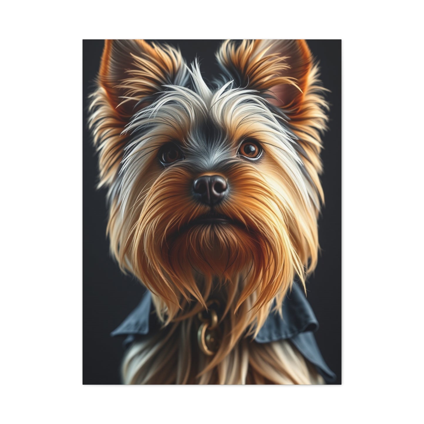 Supreme Yorkshire Terrier Art Beautiful Collection Wall Art & Canvas Print