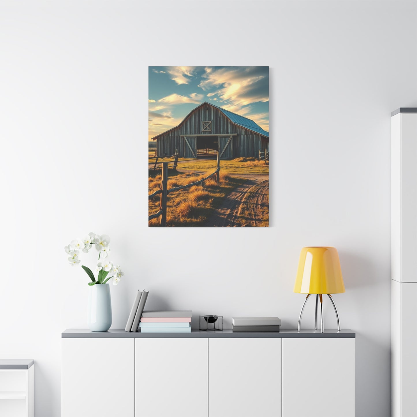 Quaint Countryside Canvas Wall Art & Canvas Print