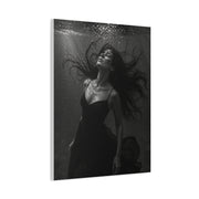 Submerged Black and White Portrait Wall Art & Canvas Print