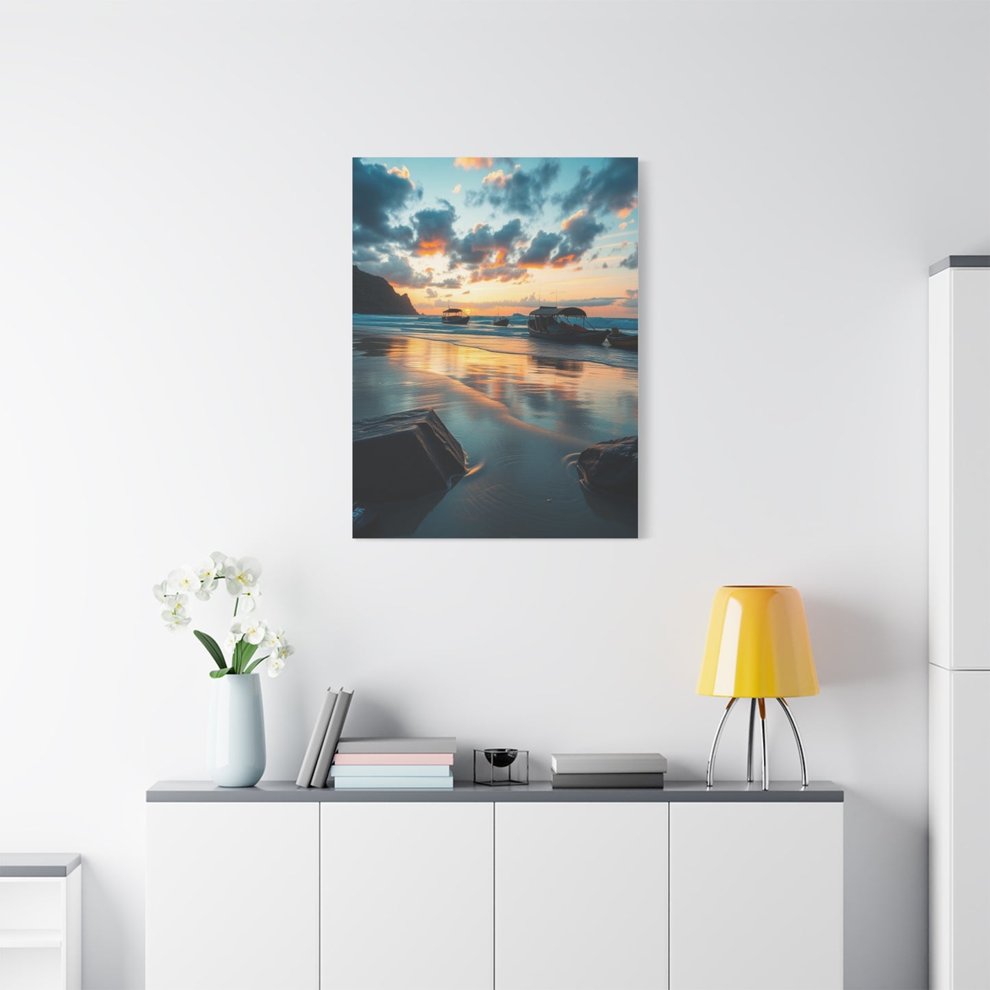 Vision Beaches Art Art Wall Art & Canvas Print