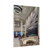 Panoramic Scenic Lobby Mural Landscape Wall Art & Canvas Print