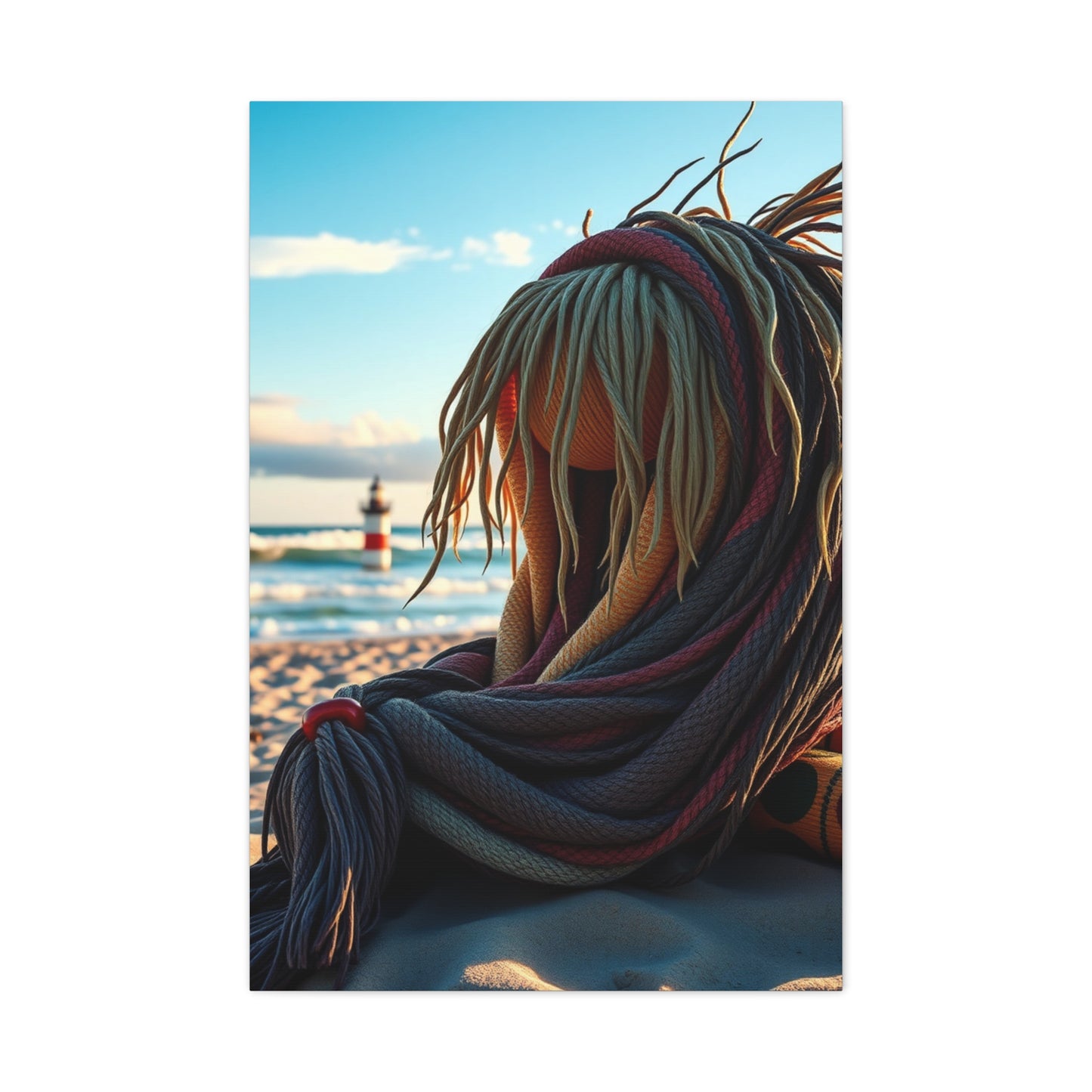 Azure Horizon Canvas Wall Art & Canvas Print