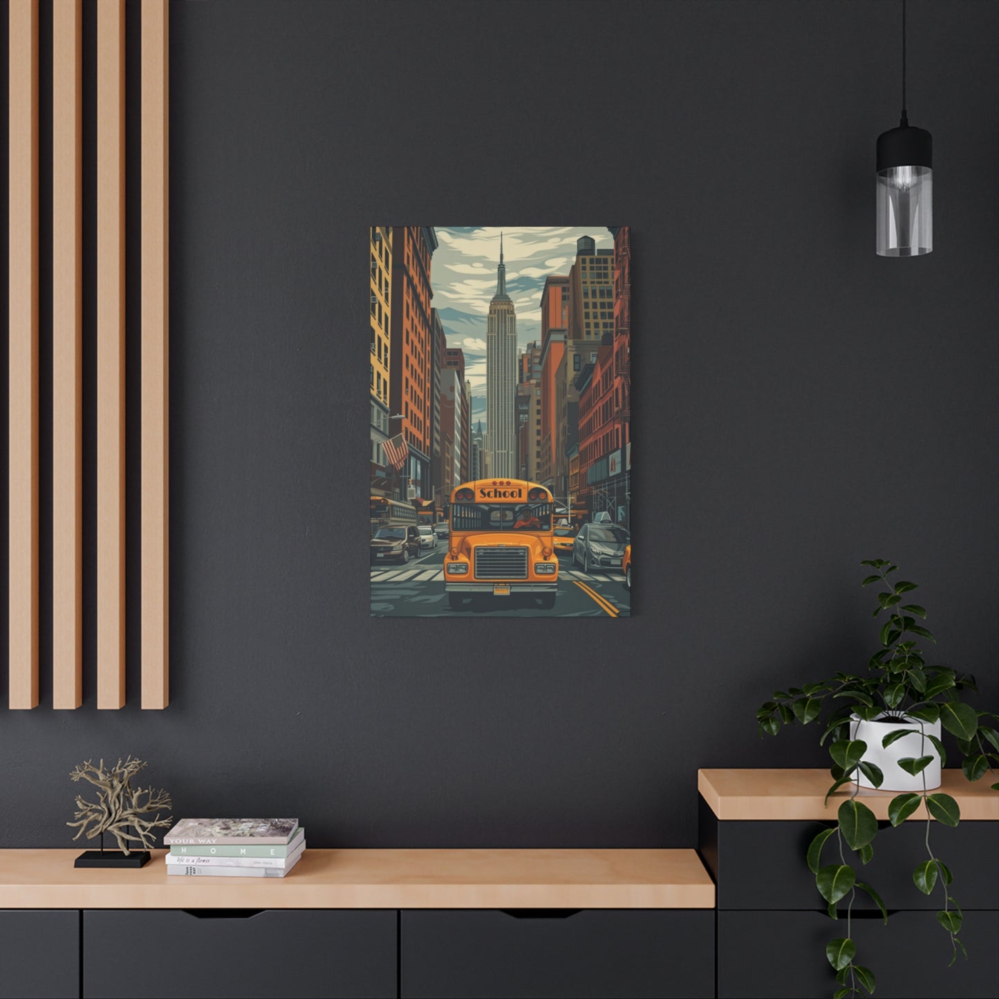 Bus Of New York City Wall Art & Canvas Prints