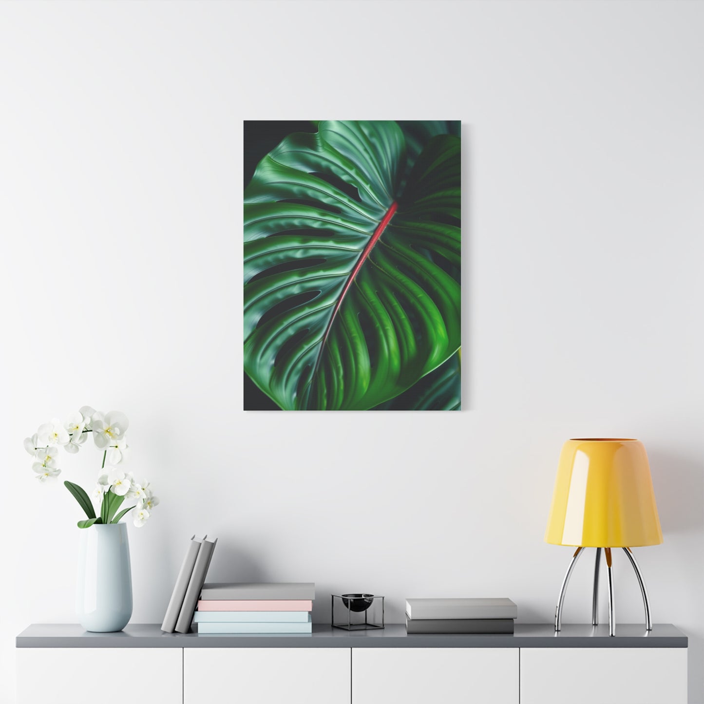 Monstera Plant Art Supreme Canvas Wall Art & Canvas Print
