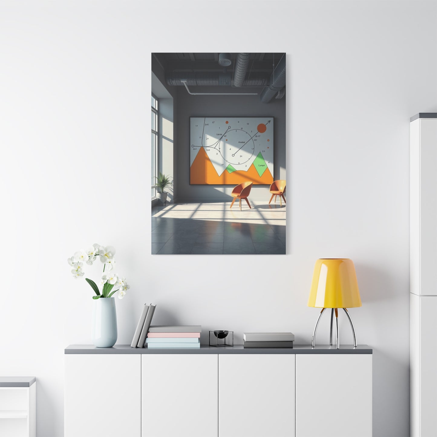 Elite Modern Math Art for Creative Spaces Vision Wall Art & Canvas Print