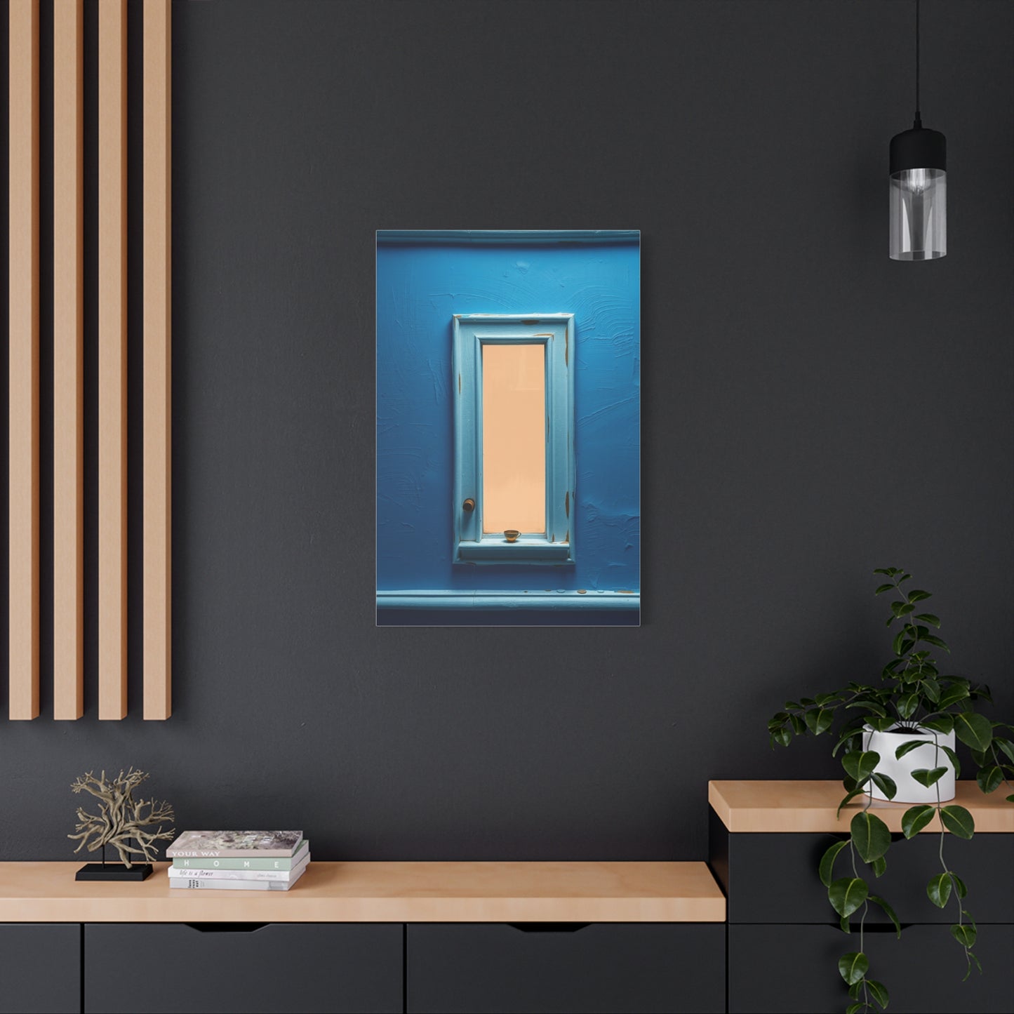 Blue and White Art Refined Canvas Wall Art & Canvas Print