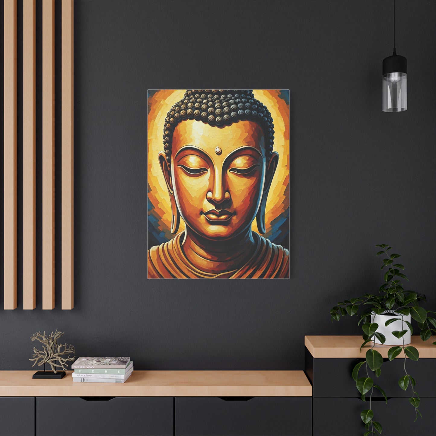 Sacred Halo Buddha Wall Art & Canvas Prints