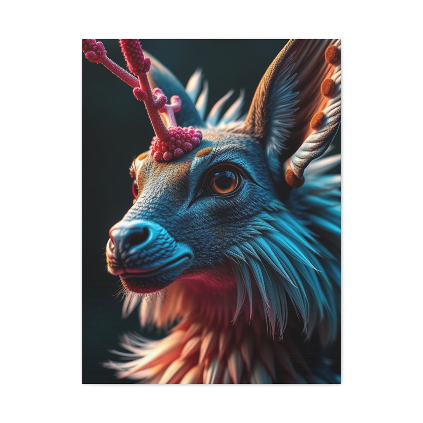 Floral Serenade Art Canvas Wall Art & Canvas Print