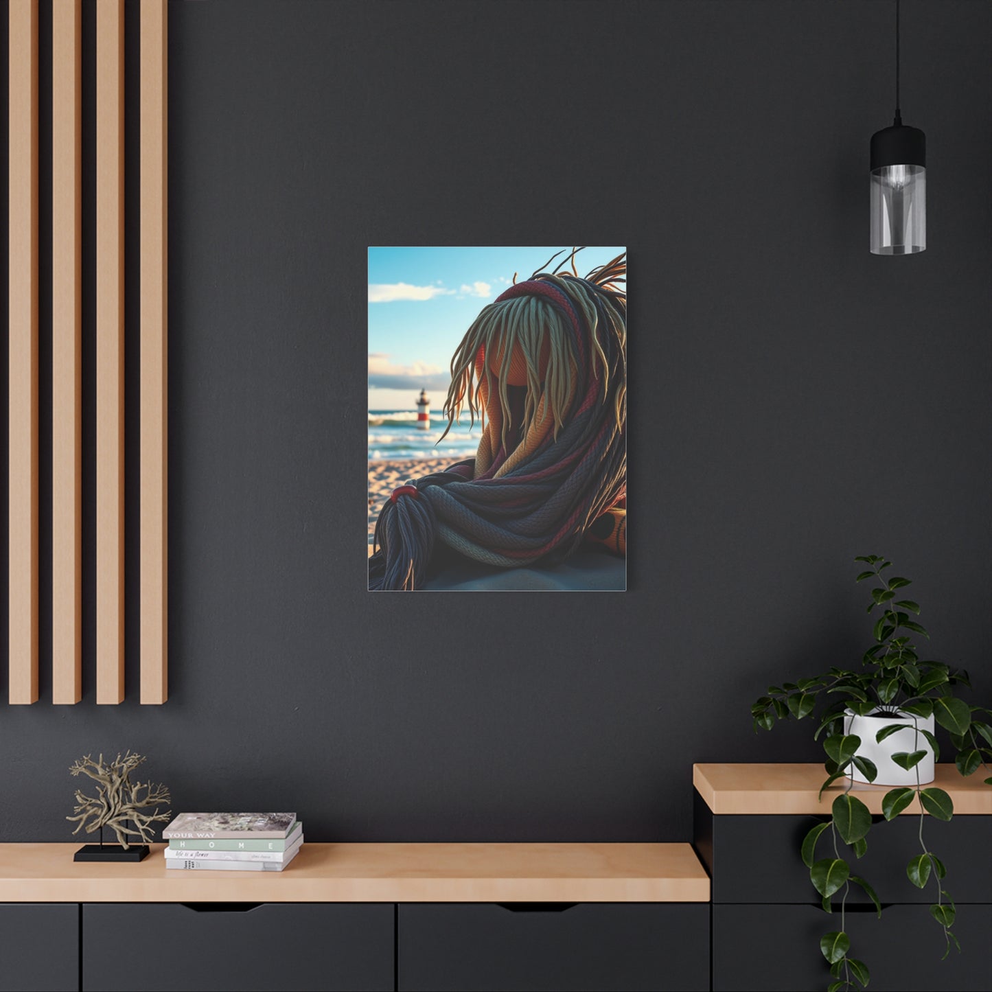 Azure Horizon Canvas Wall Art & Canvas Print