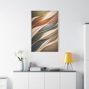 Dimensional Wrapped Textile Bands Wall Art & Canvas Print