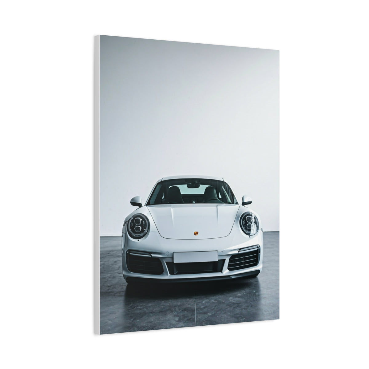 Porsche 911 Minimalist Showroom Wall Art & Canvas Prints