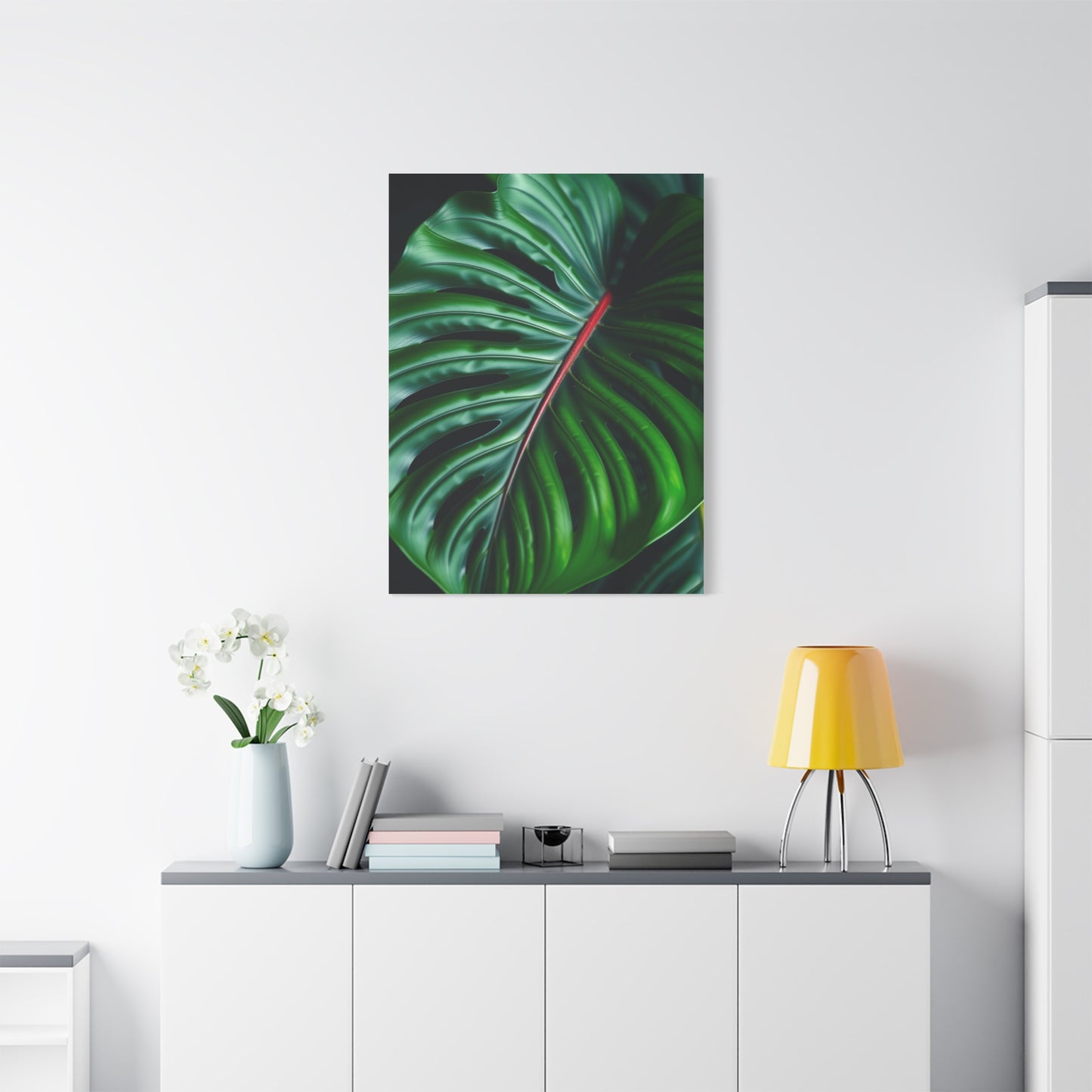 Monstera Plant Art Supreme Canvas Wall Art & Canvas Print