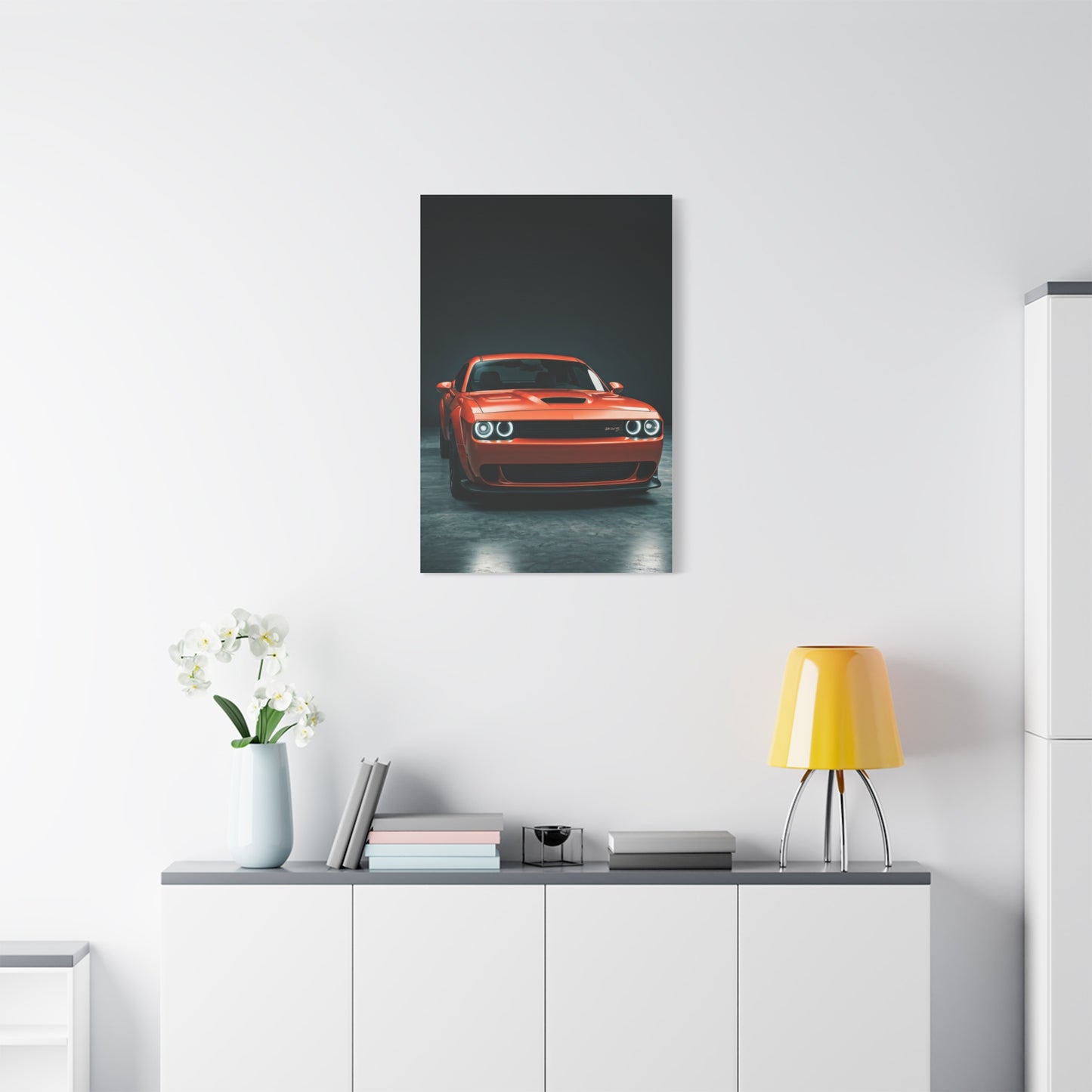 Dodge Challenger Hellcat Performance Wall Art & Canvas Prints