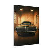 Mercury Cougar Retro Dealership Wall Art & Canvas Prints