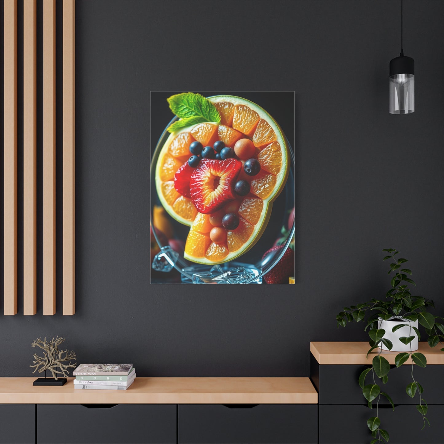 Exquisite Citrus Reverie wall art & canvas print
