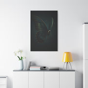 Dark Swallowtail Butterfly Profile Study Wall Art & Canvas Prints