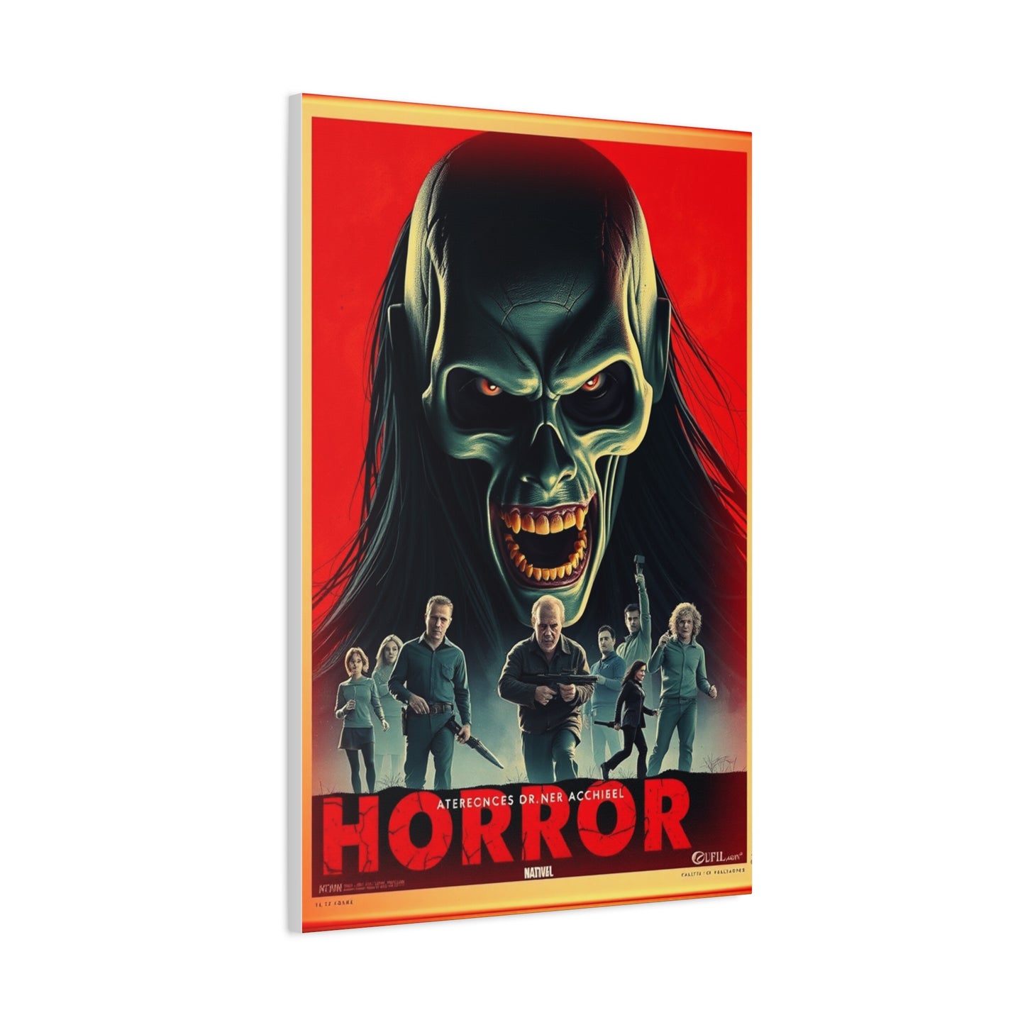 Vision Horror Movie Posters Art Art Wall Art & Canvas Print