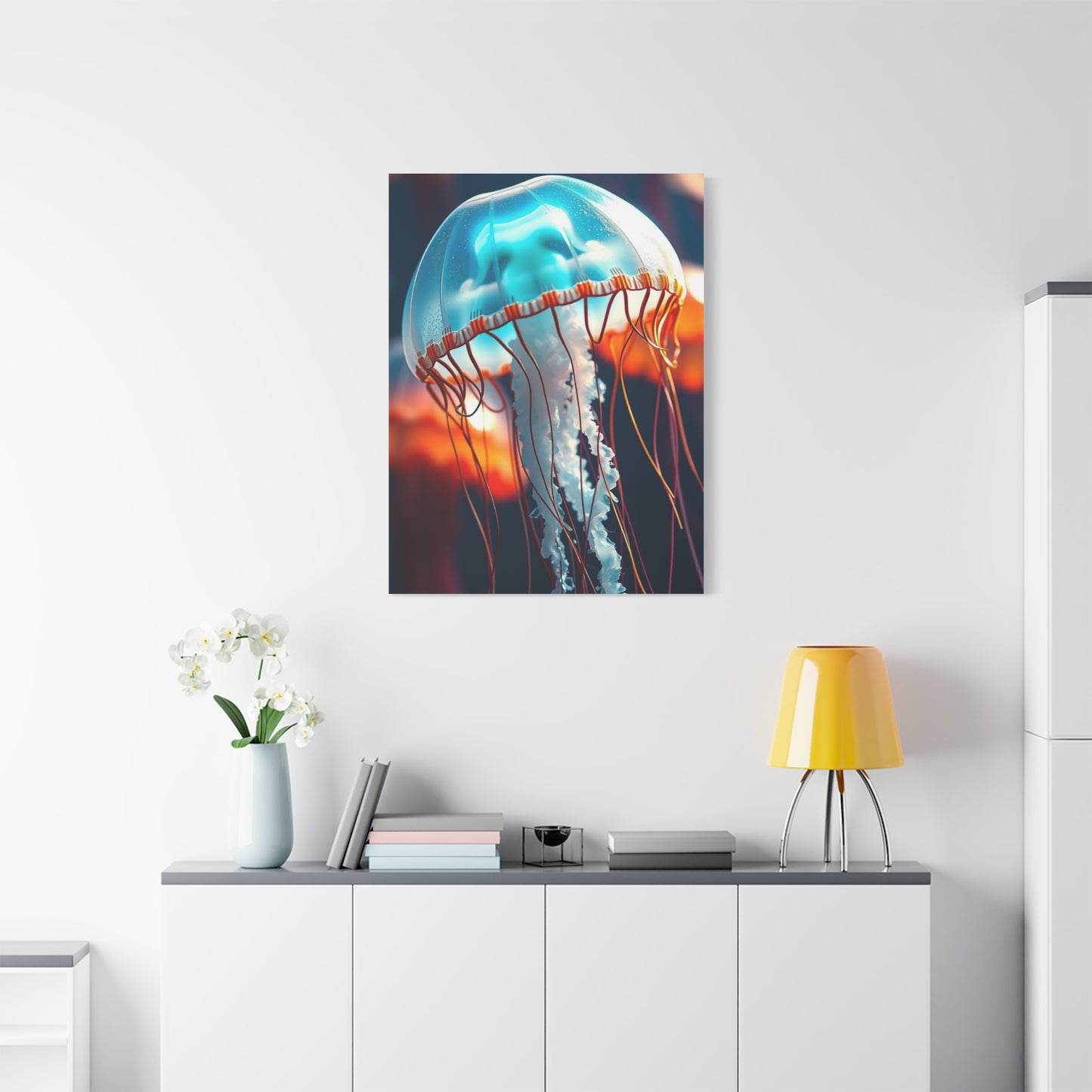 Jellyfish Art Luxury Canvas Wall Art & Canvas Print