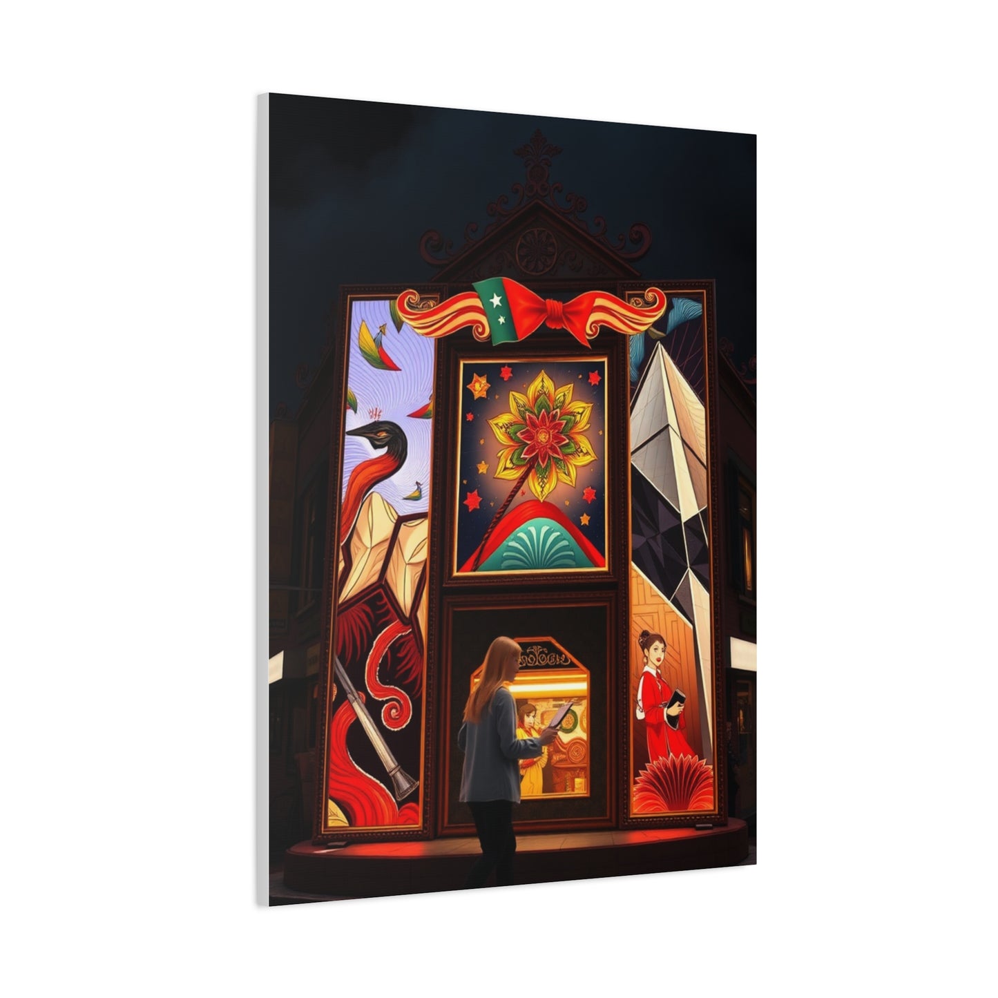 Square Art Canvas Art 2 Wall Art & Canvas Print