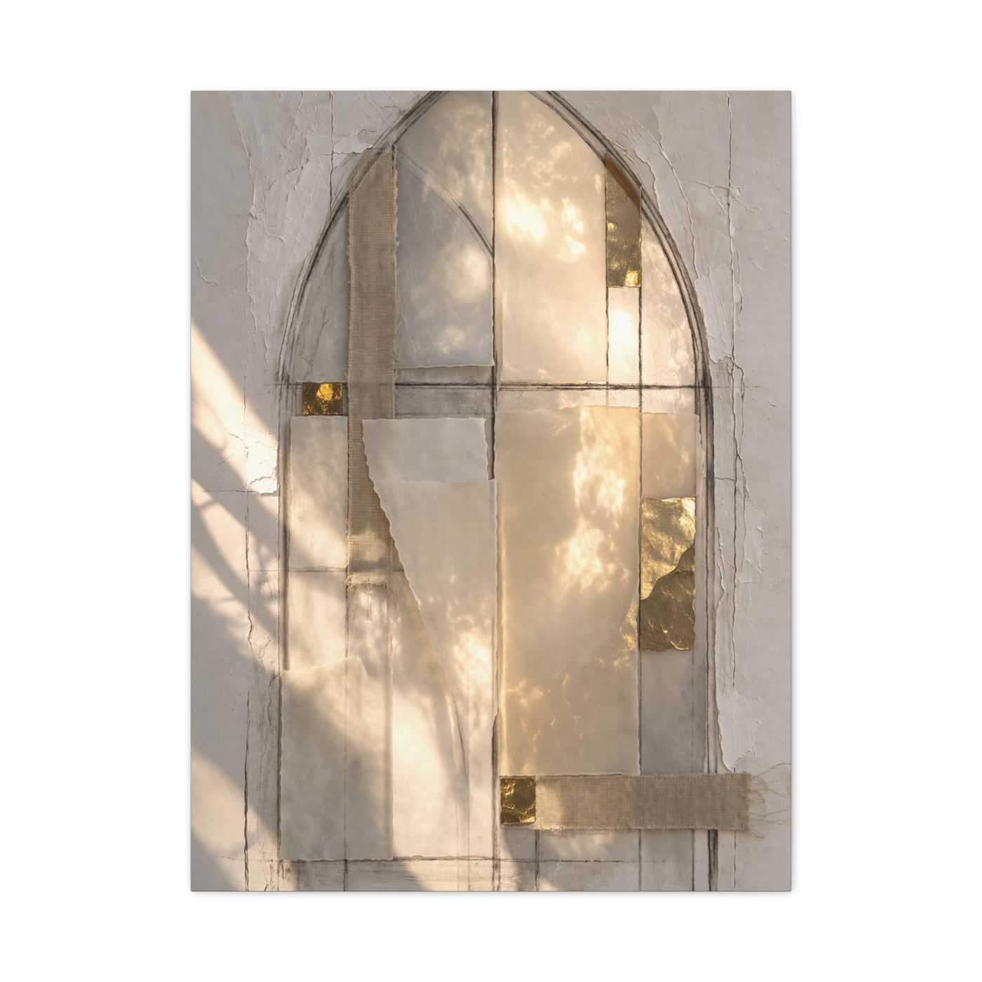 Chapel Light Abstraction Wall Art & Canvas Print