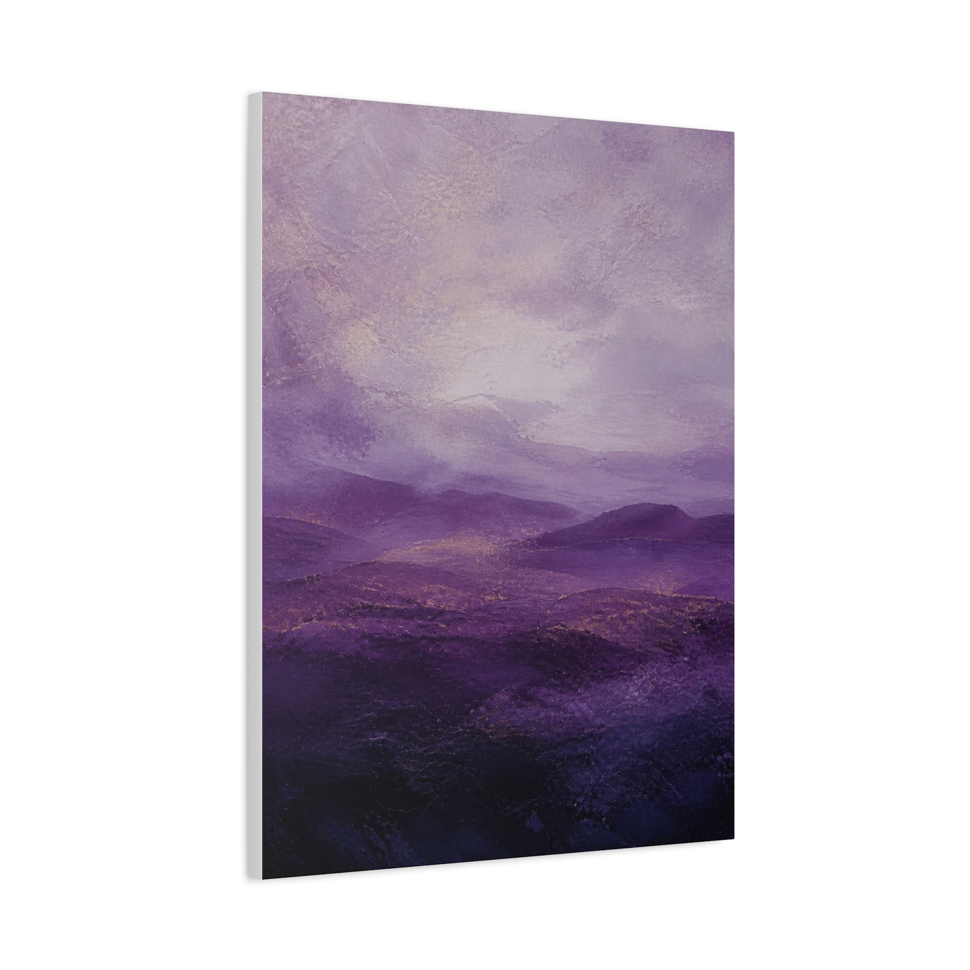 Amethyst Horizon Landscape Wall Art & Canvas Print
