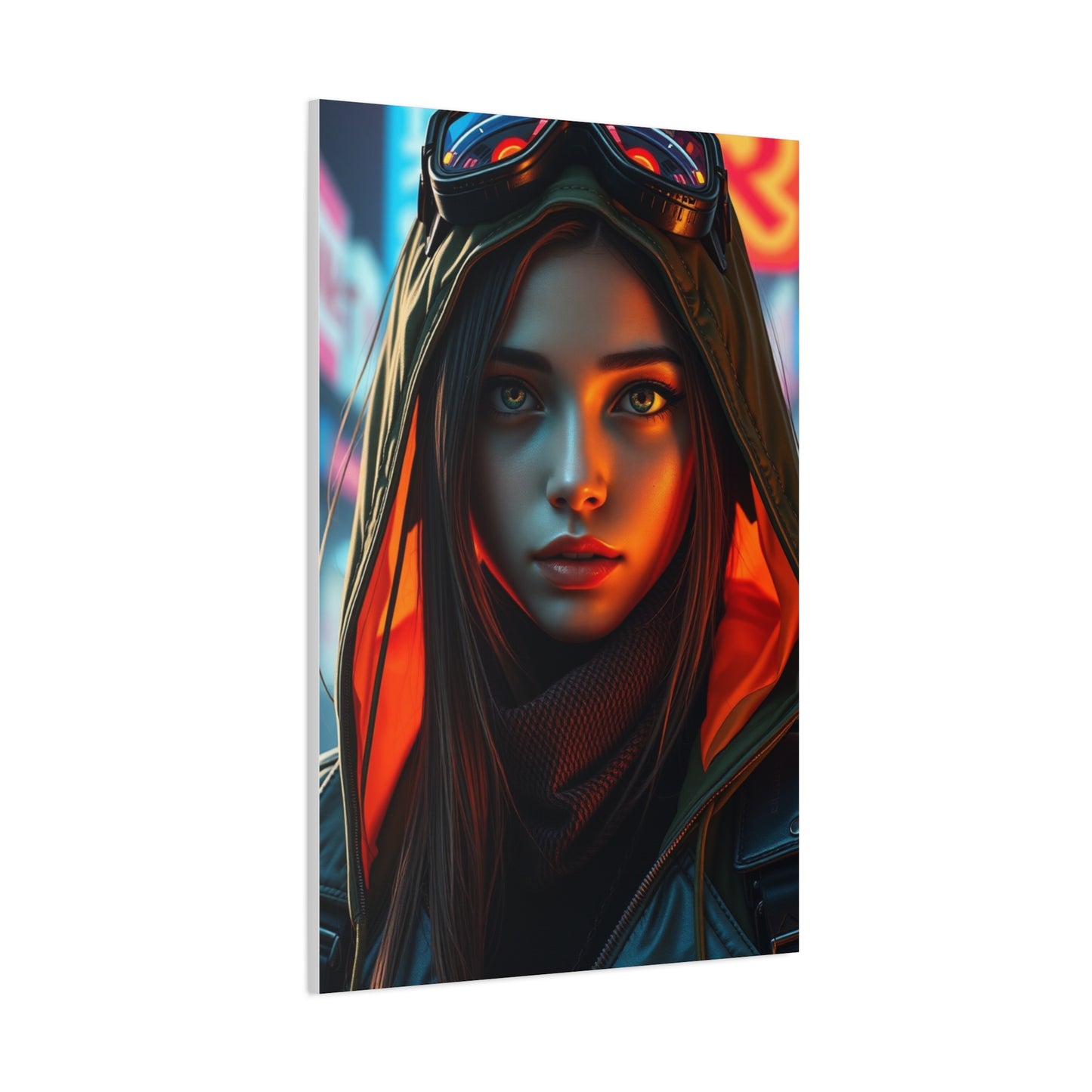 Elite Cyberpunk Art Vision Wall Art & Canvas Print