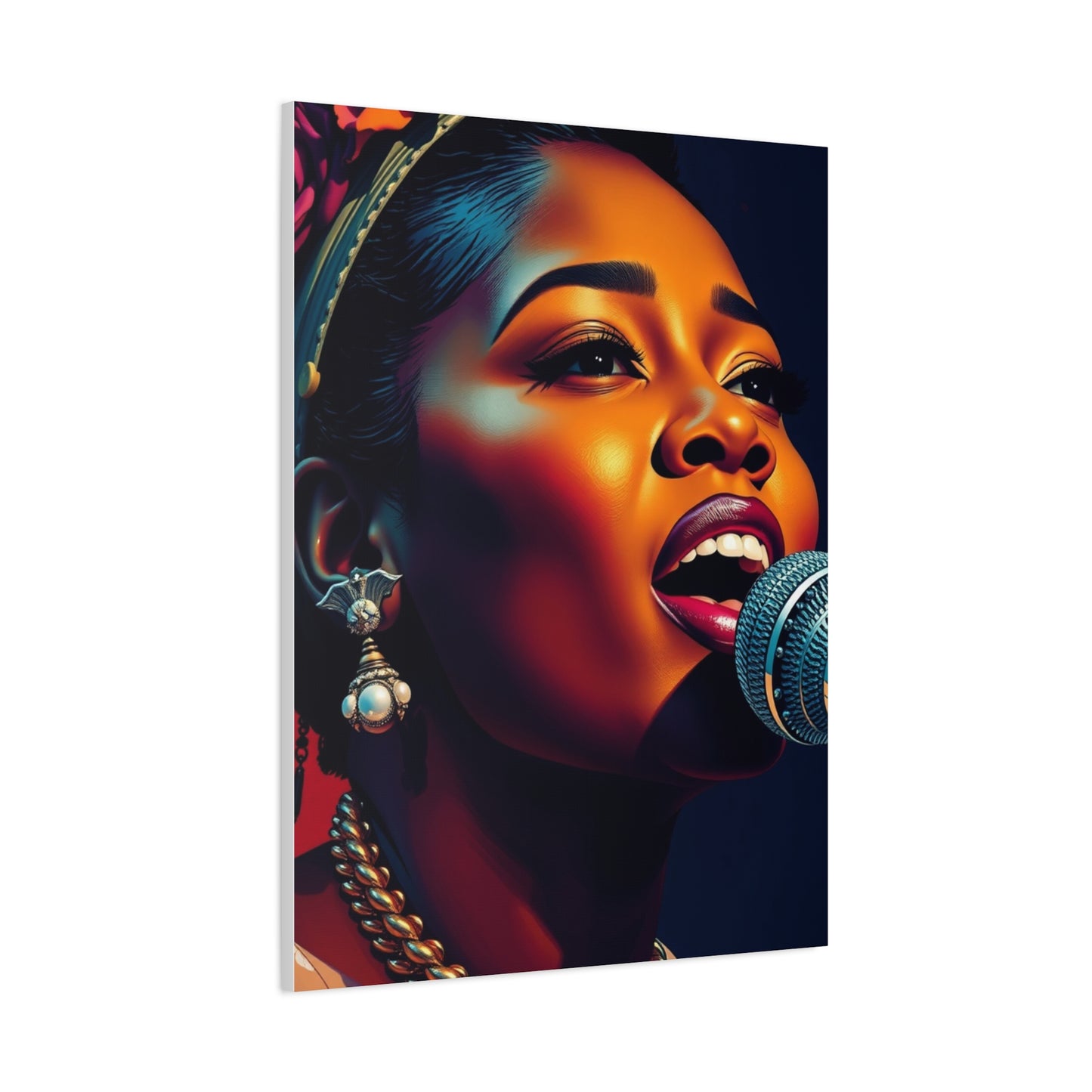 Billie Holiday Art Luxury Canvas Wall Art & Canvas Print