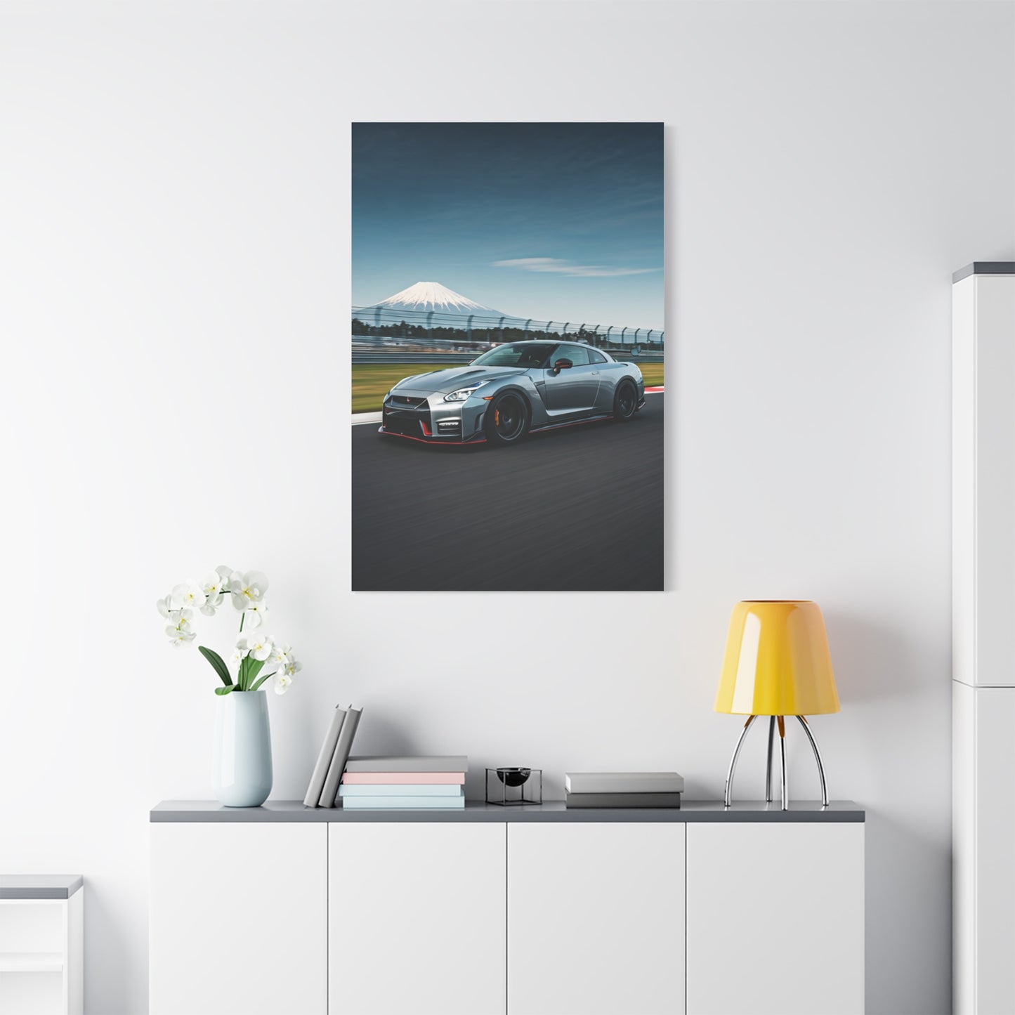 Nissan GT R R35 Track Precision Wall Art & Canvas Prints