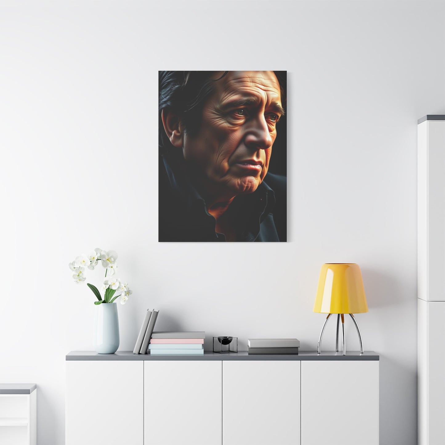 Vision Johnny Cash Art Art Wall Art & Canvas Print