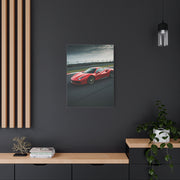 Ferrari 488 GTB Racing Line Precision Wall Art & Canvas Prints