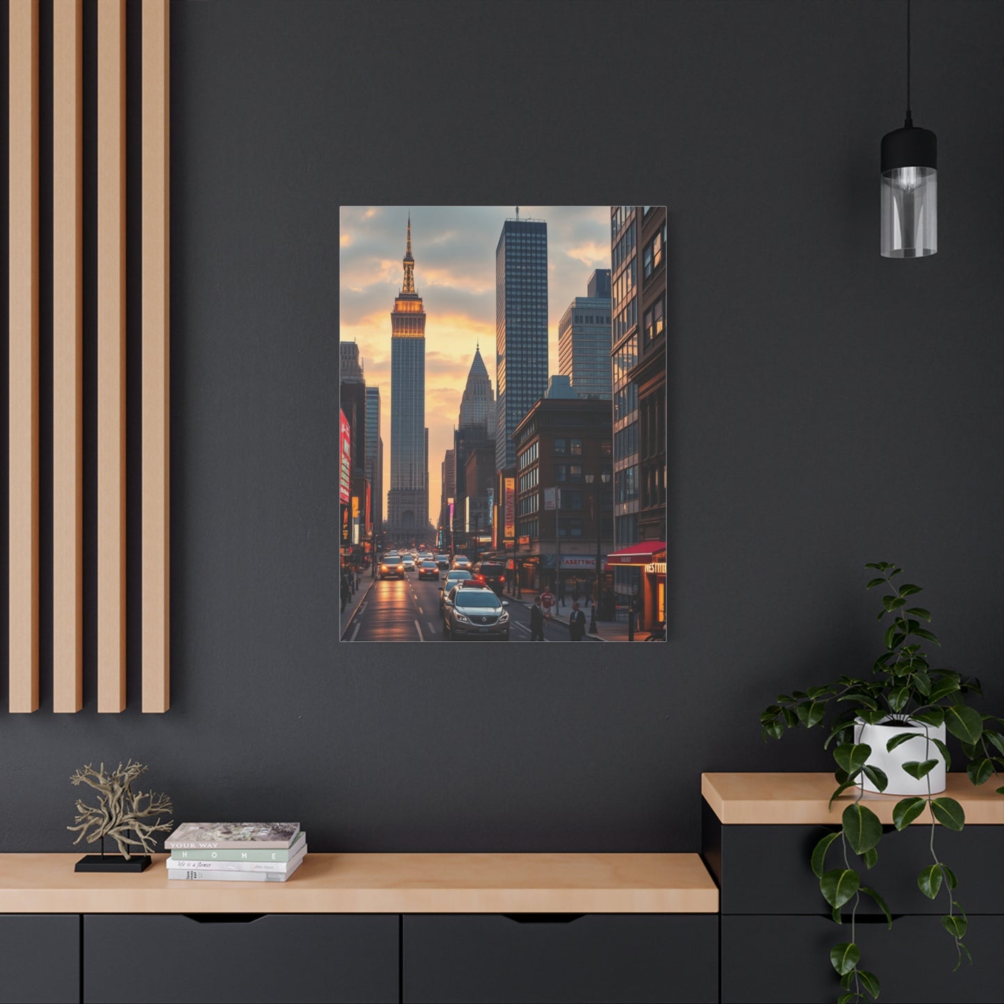 Uptown Poise Canvas Wall Art & Canvas Print