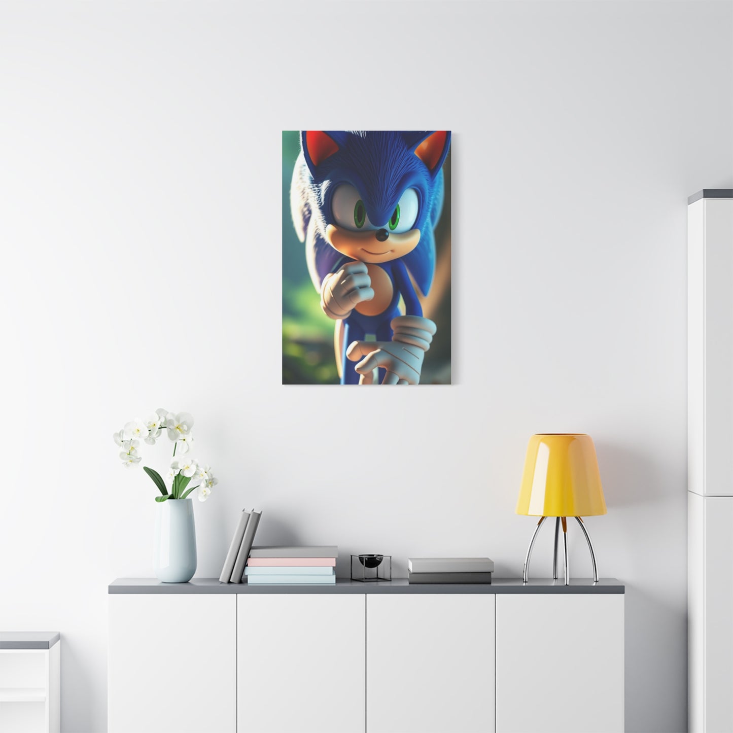 Supreme Sonic the Hedgehog Art Beautiful Collection Wall Art & Canvas Print