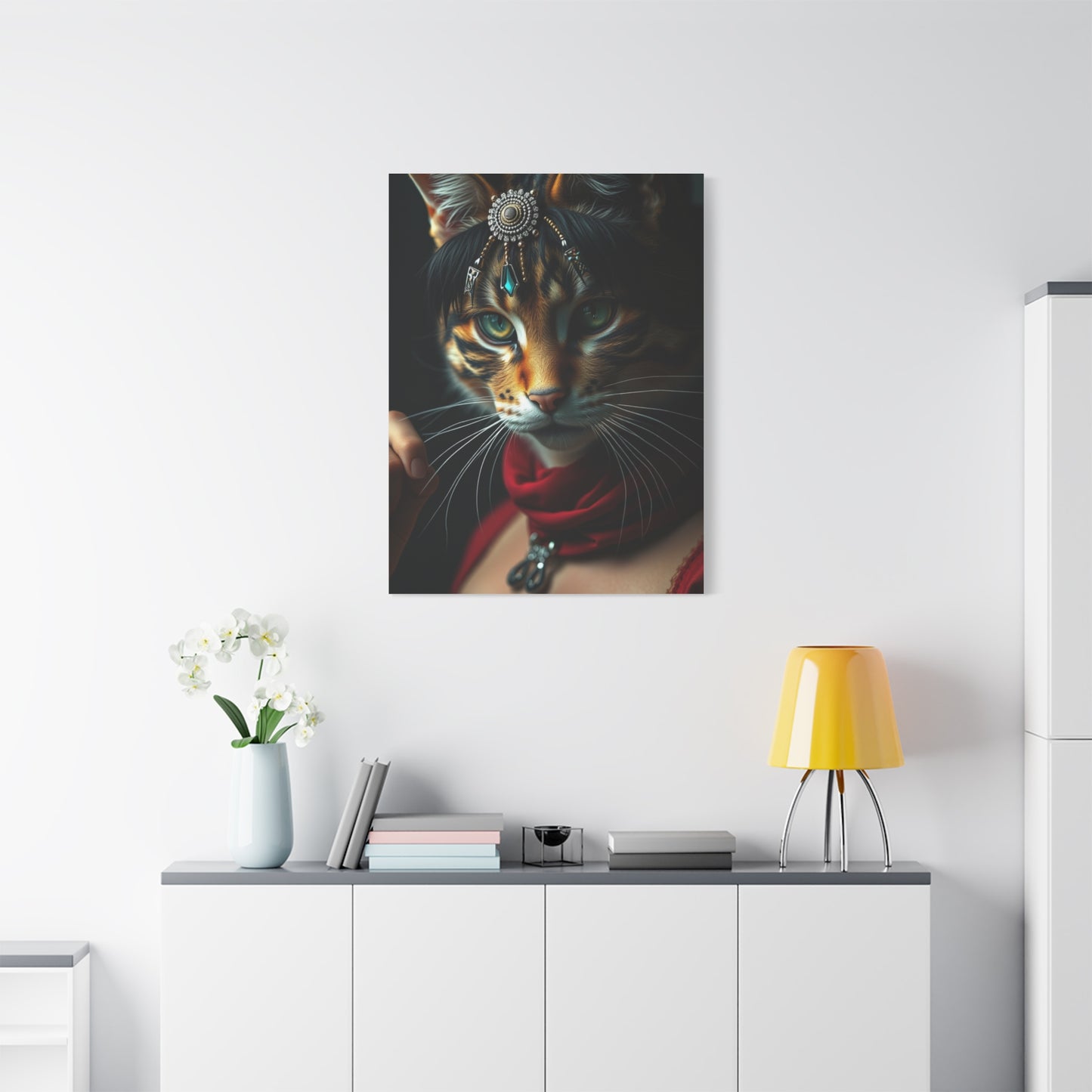 Catfight Art Supreme Canvas Wall Art & Canvas Print