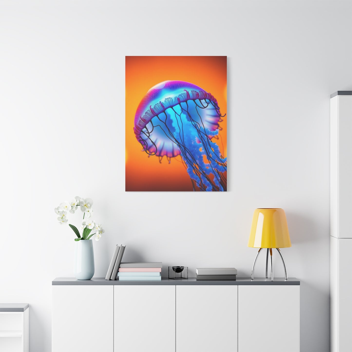 Jellyfish Art Supreme Canvas Wall Art & Canvas Print