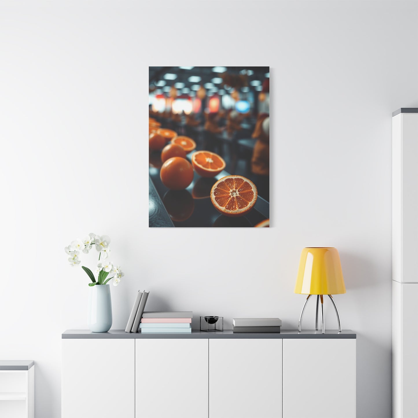 Golden Saffron Masterpiece Wall Art & Canvas Print