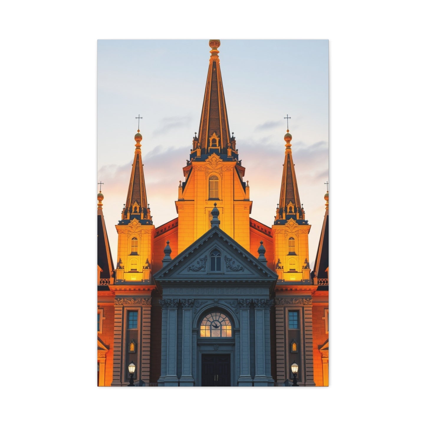 Supreme The LDS Temple Art Beautiful Collection Wall Art & Canvas Print