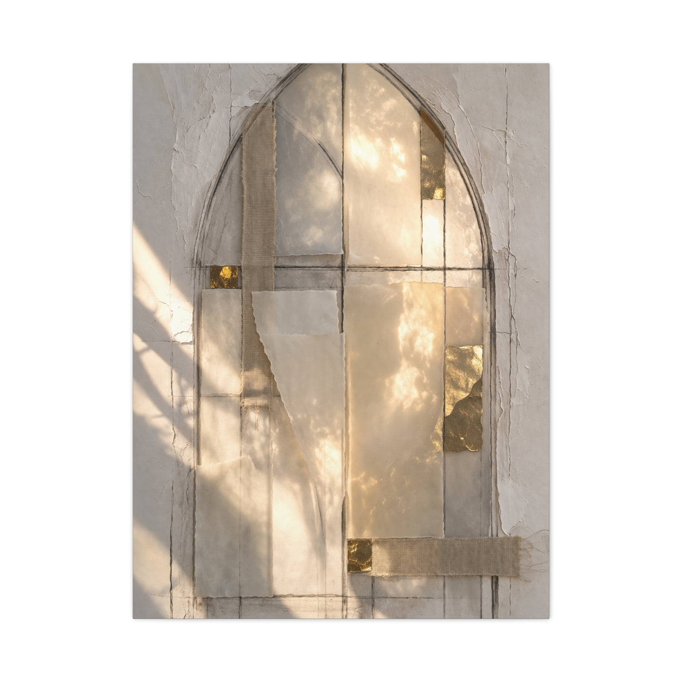 Chapel Light Abstraction Wall Art & Canvas Print