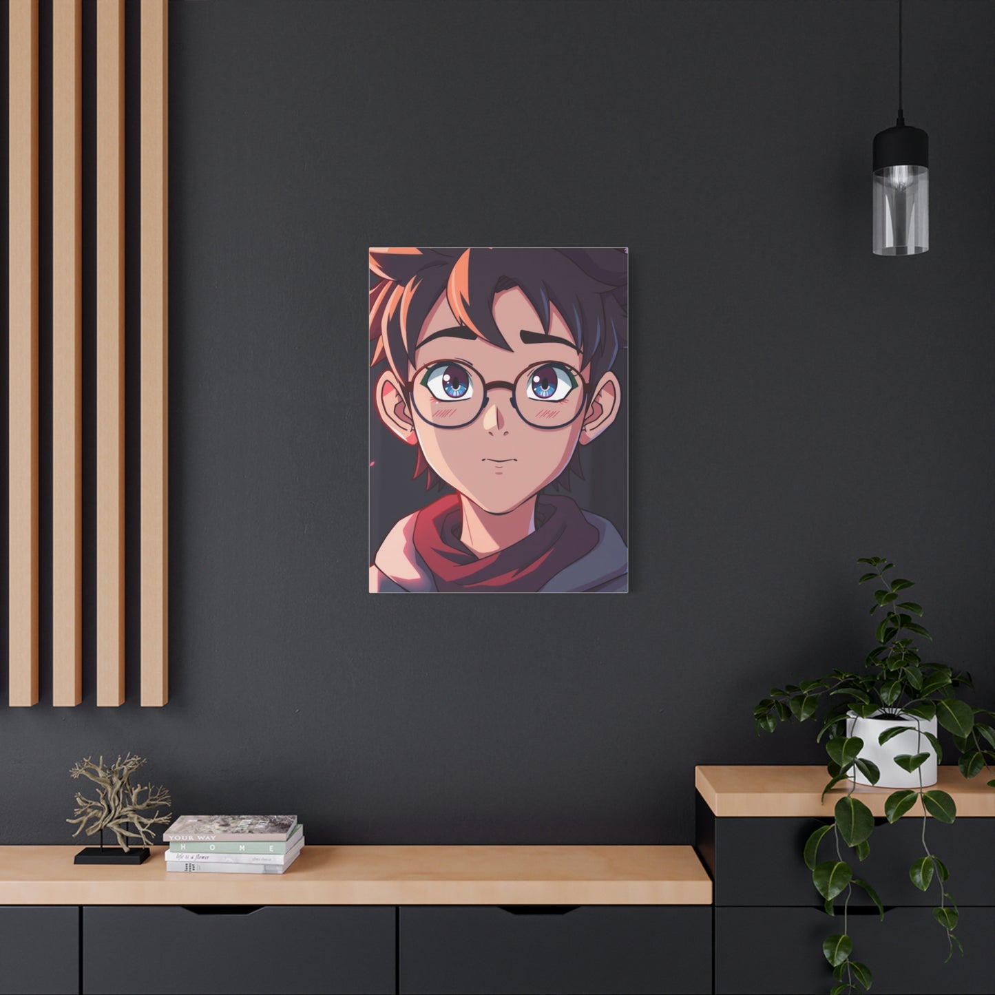 Fanciful Visage Artwork Wall Art & Canvas Print