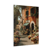 Italian Flower Market Street Wall Art & Canvas Print