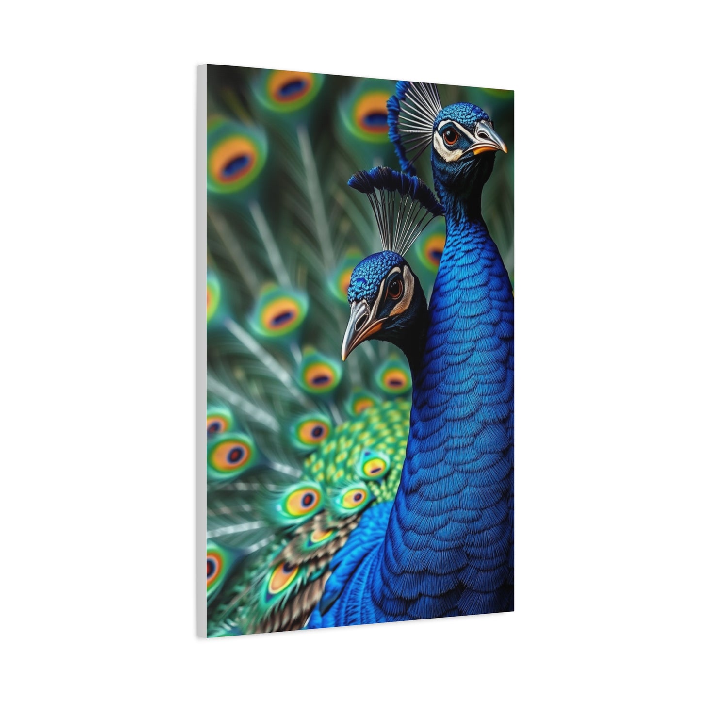 Vision Peacock Art Art Wall Art & Canvas Print
