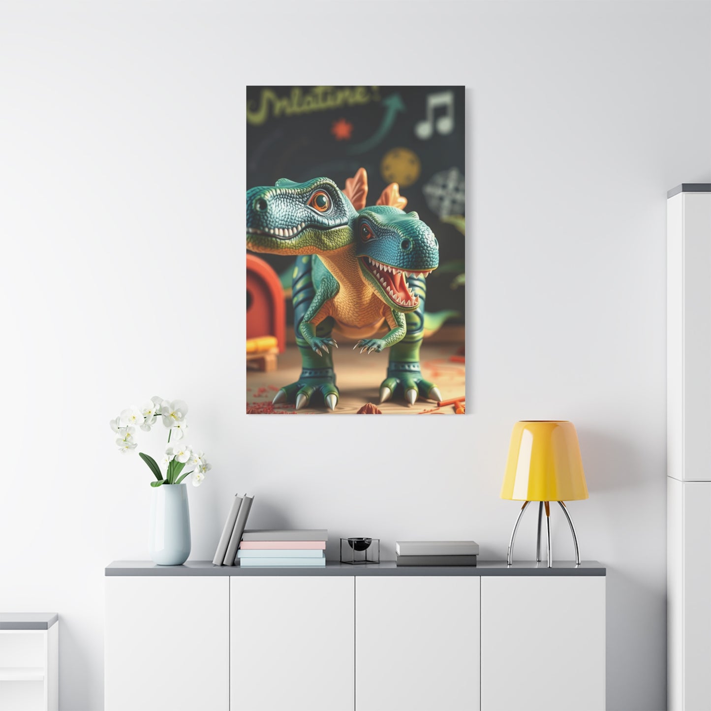 Vision Kid’s Dinosaur Art Art Wall Art & Canvas Print