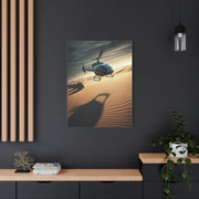 Desert Helicopter Expedition Wall Art & Canvas Prints