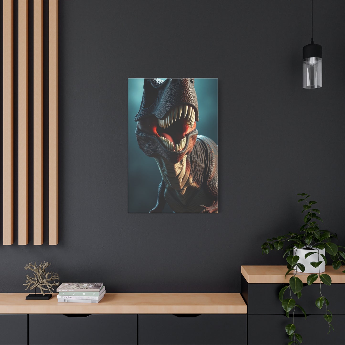 Tyrannosaurus Rex Art Luxury Canvas Wall Art & Canvas Print