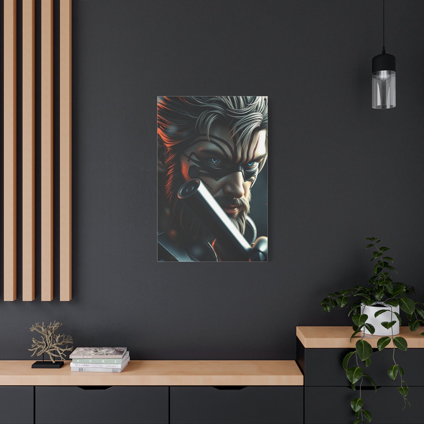 Vision Metal Gear Solid Art Art Wall Art & Canvas Print