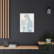 Minimalist Modern Mary Wall Art & Canvas Print