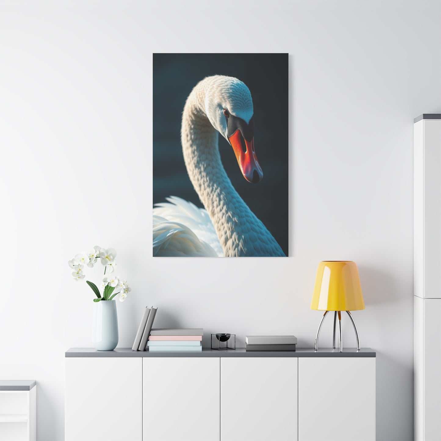 Swan Art Canvas Art 8 Wall Art & Canvas Print