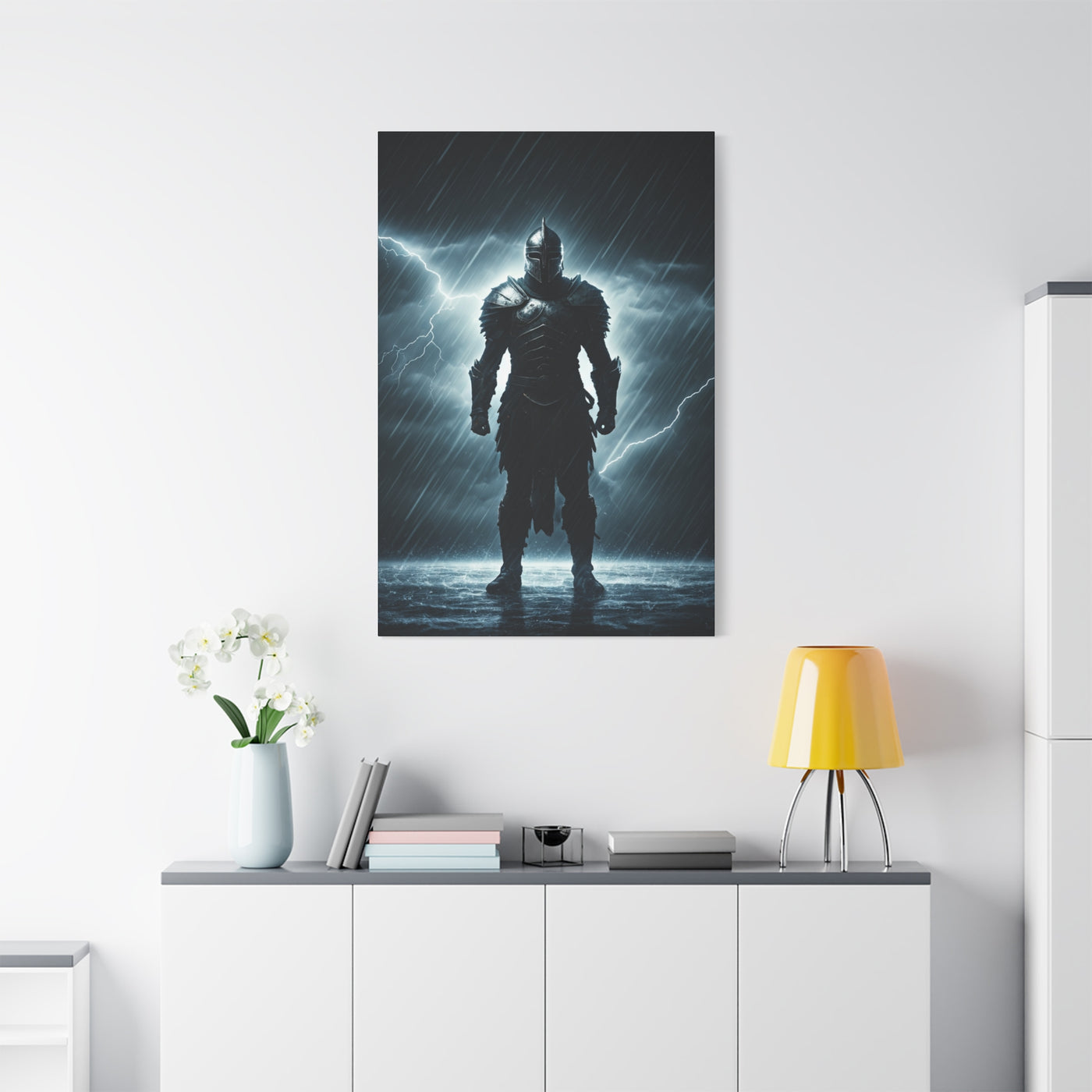 Stormbound Warrior Wall Art & Canvas Prints