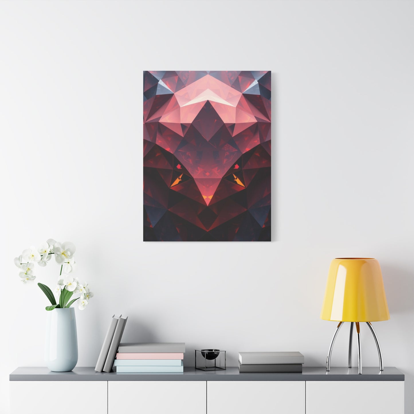 Geometric Illumination Masterpiece Wall Art & Canvas Print