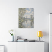 Beside Still Waters Impressionist Scripture Wall Art & Canvas Print