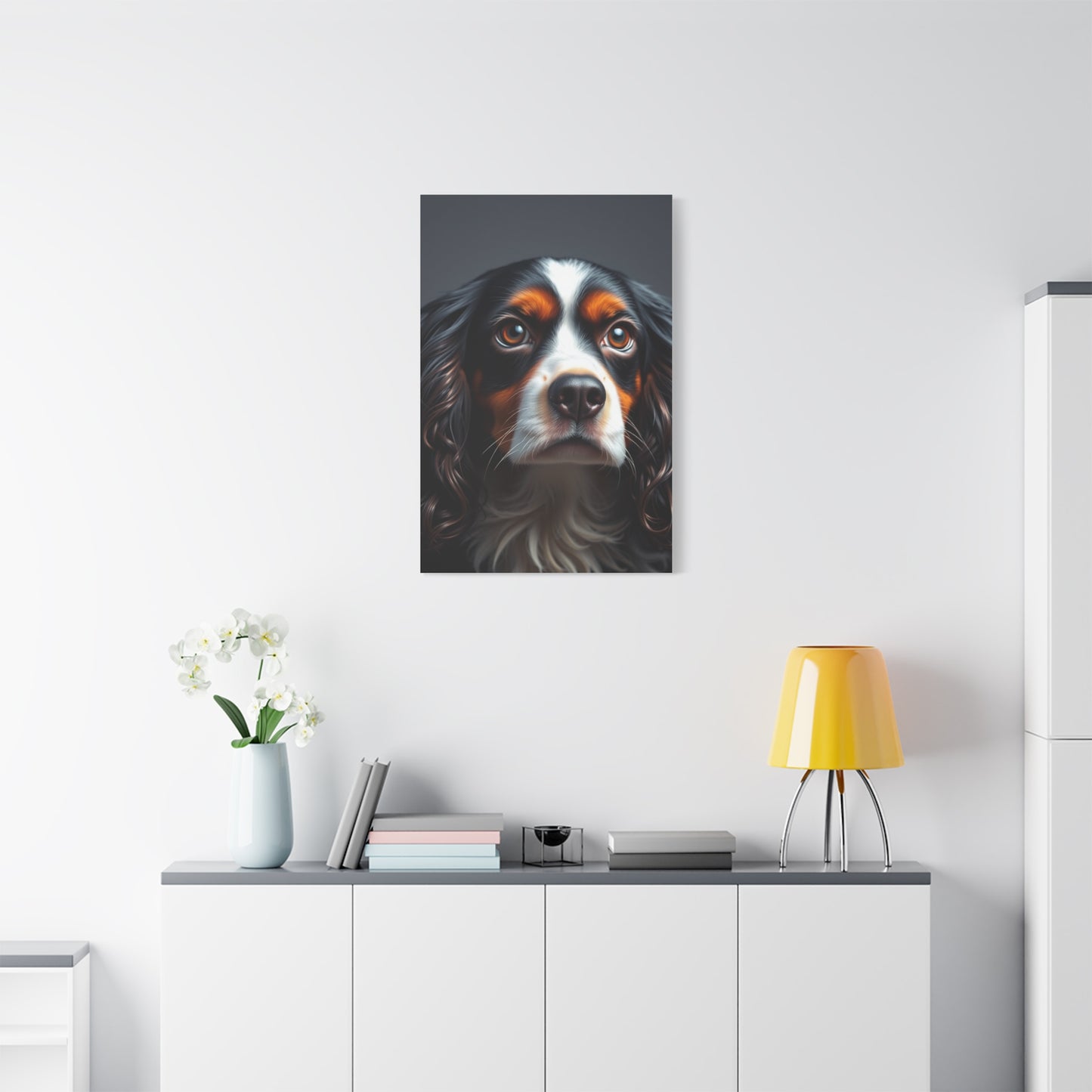 Vision Cavalier King Charles Spaniels Art Art Wall Art & Canvas Print